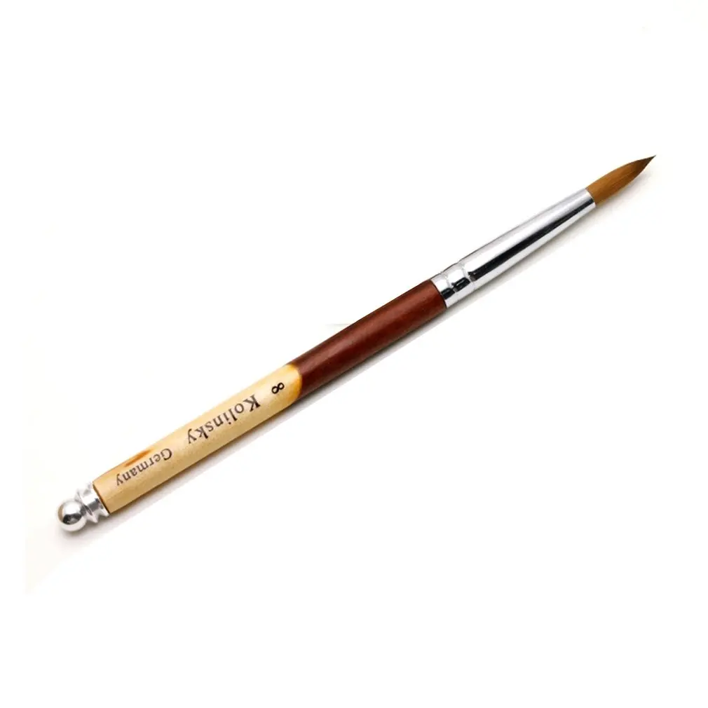 

1 шт./компл. Деревянная опора с круглым носком с украшением в виде кристаллов ручка для маникюра акриловый Фрезер для ногтей cо шлифовальными...