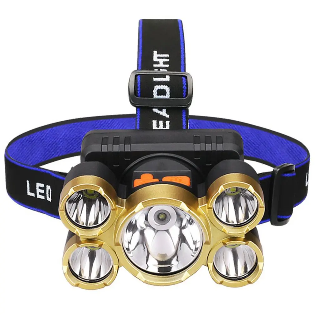 

LED Headlight Strong Light Super Bright Head-mounted Flashlight Outdoor Long-range Charging Induction Night