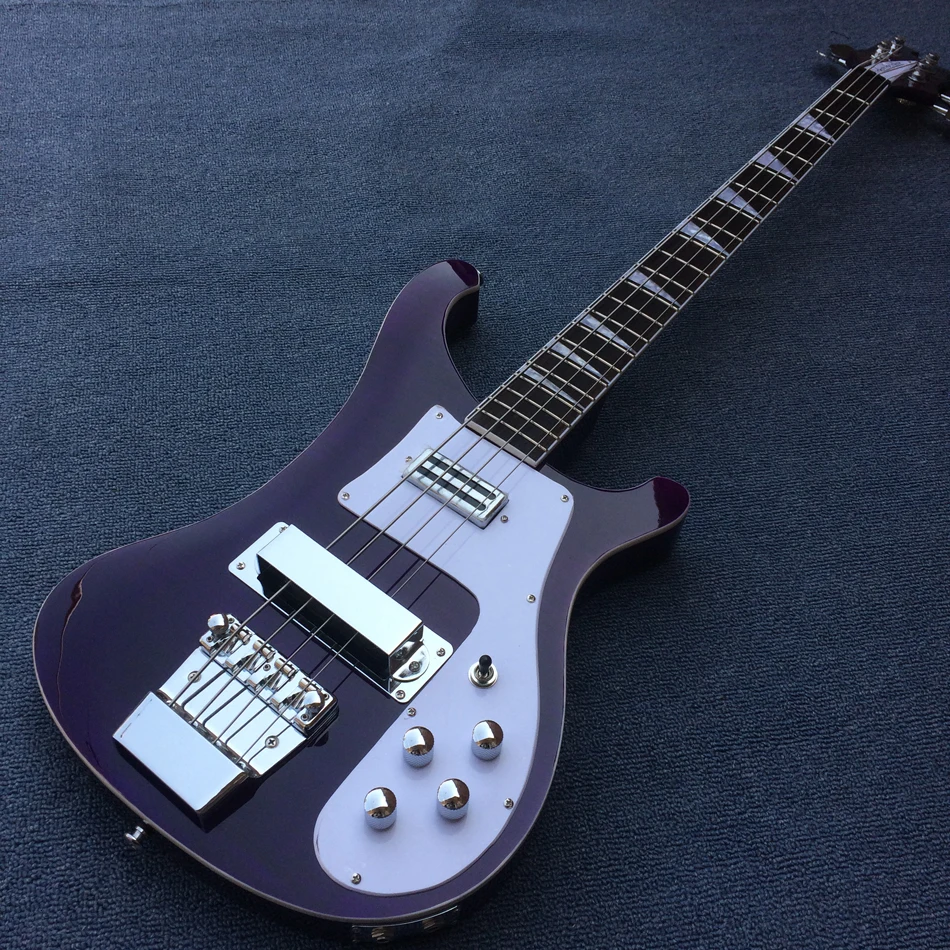 

Free delivery, rosewood fingerboard Electric guitar, 4-string electric bass guitar Flame Maple Top, high quality electric guitar