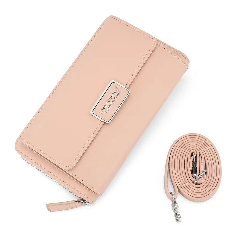 2019 новый стиль кошелек женский длинный корейский двойной слой металлическая