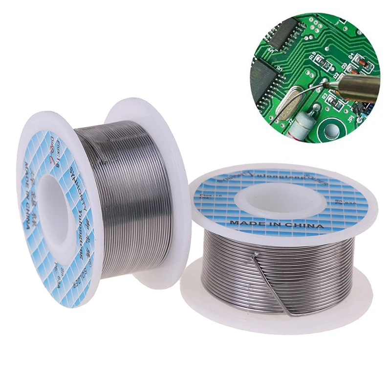 

50g Welding Solder Wire High Purity Low Fusion Spot 1.0mm Soldering Wire Roll