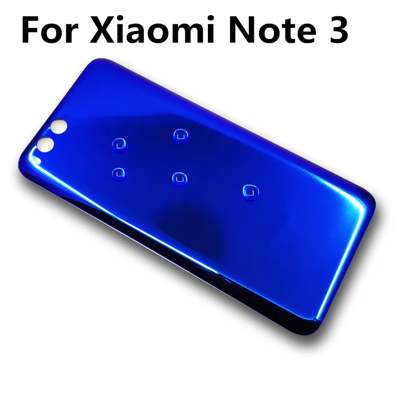 Для Xiaomi Note 3 Mi задняя крышка батареи 3D стекло Корпус запасная часть для