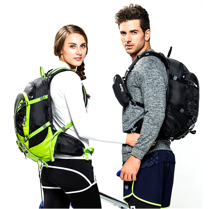 

20L Waterproof Cycling Bicycle Bag Rain Cover Breathable Lightweight Rucksack Hike Camping MTB Mountain Bike Hydration Backpack
