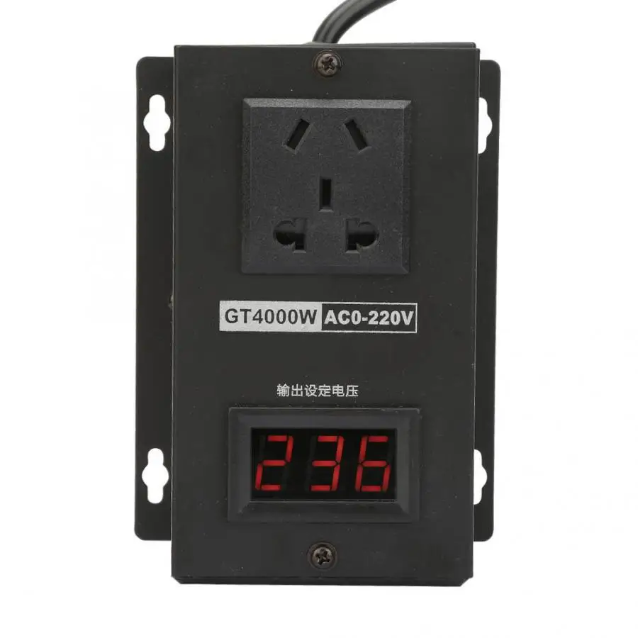 Регулятор напряжения 4000 Вт высокоточный Регулируемый тиристор электронный