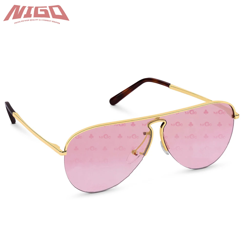 

Смазочная маска NIGO Ms 21ss, солнцезащитные очки # nigo1469