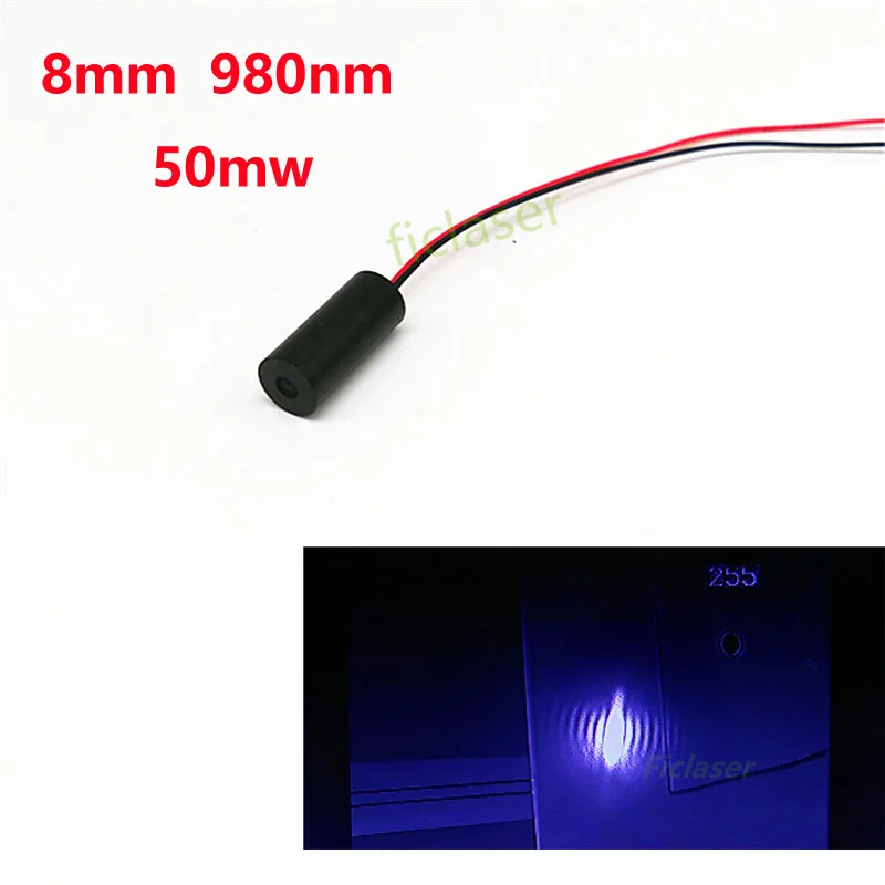 8mm980nm50mw лазерный модуль 8 мм лазер датчик позиционирования | Инструменты