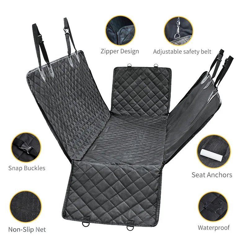 Online Coprisedile Per Auto Per Cani 100% Impermeabile Pet Dog Travel Mat Mesh Dog Carrier Car Amaca Cuscino Protector Con Cerniera E Tasca