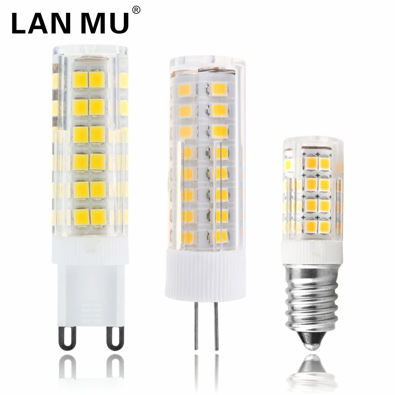 

G9 G4 LED Bulb Light 3W 4W 5W 7W E14 LED Lamp AC 220V LED Corn Bulb SMD2835 360 Beam Angle Replace 30W 40W 60W Halogen Lamp