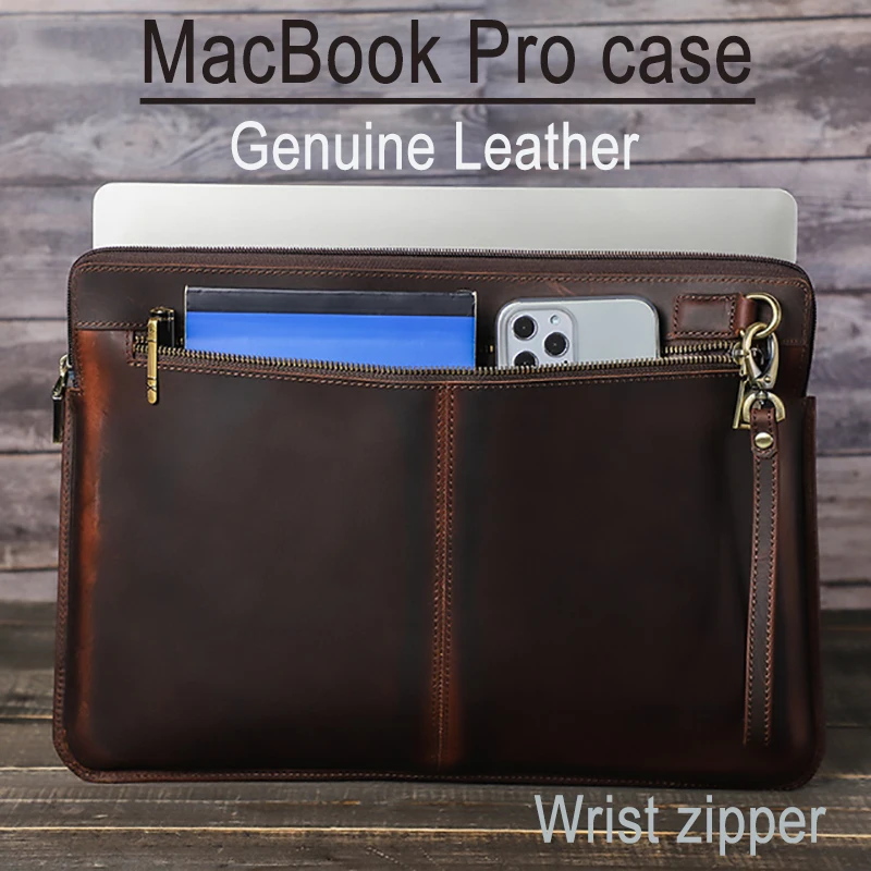 

Кожаный защитный чехол для Macbook Pro 15,4 дюймов 16 дюймов Сумка для ноутбука