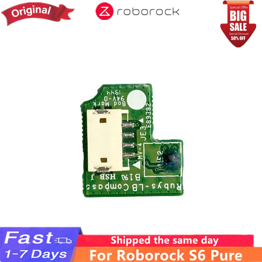 

Original Roborock S6 Pure Vacuum Sweeping Robot Magnetic Induction Small Board Computer Edition Spare Parts Accessories
