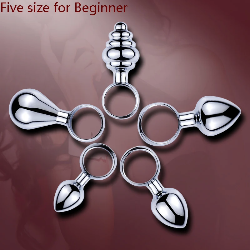 Анальная пробка кольцо для женщин анальные игрушки начинающих тренировки секс