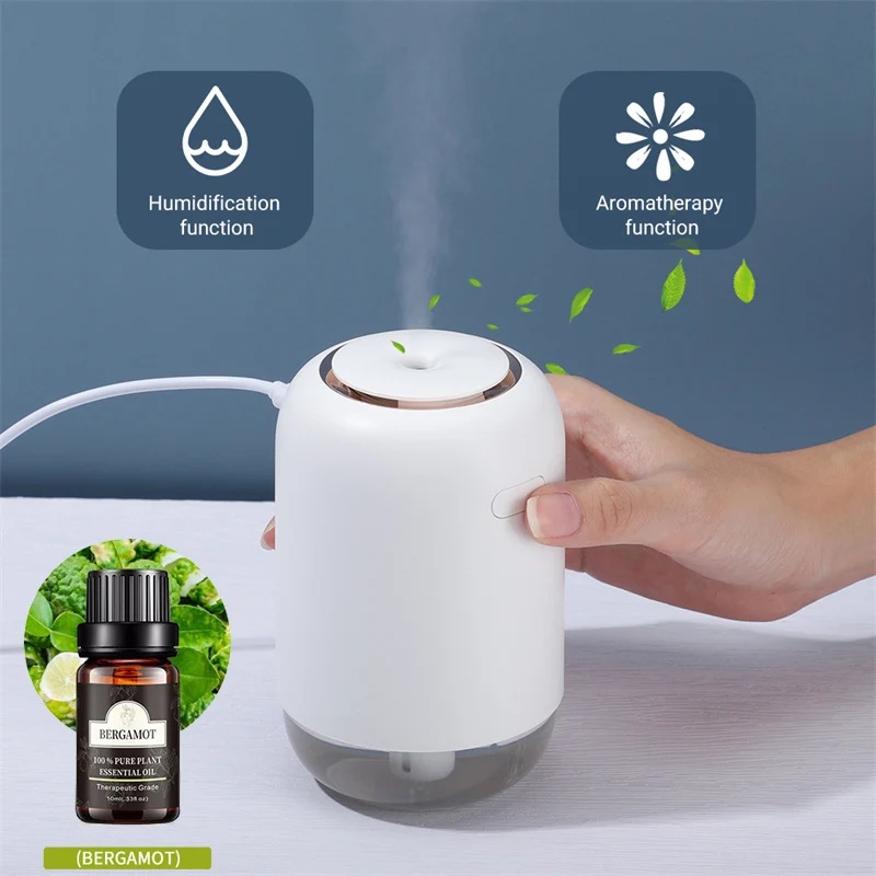 

Домашний увлажнитель воздуха, Ароматический диффузор эфирного масла, освежитель воздуха для автомобиля, мини-очиститель воздуха с ночным с...