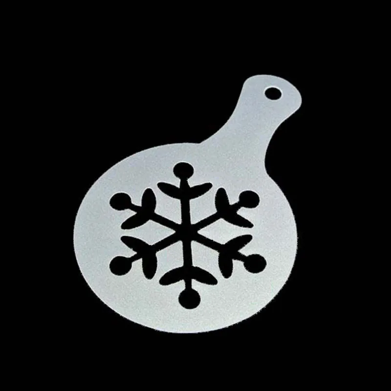 6/8/набор трафаретных фильтров для кофе латте капучино бариста художественные