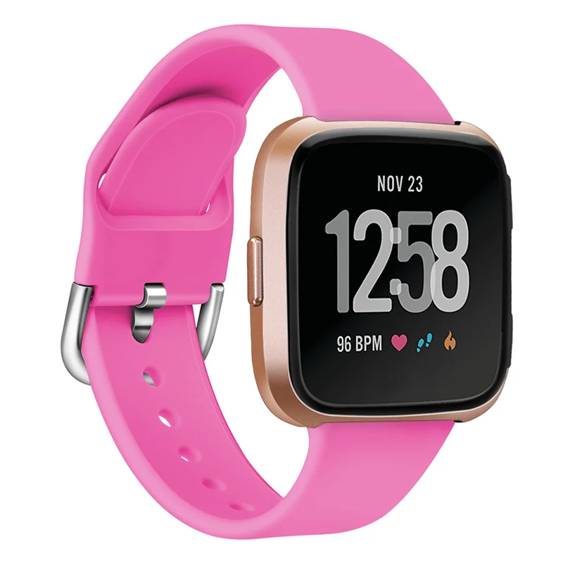 10 Замена Fitbit versa, ремешок Ремешок силиконовый браслет из дышащего материала, сменный спортивный ремешок для Fitbit часы Versa 61017 - Цвет ремешка: 10