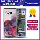 ЖК-дисплей SUPER AMOLED для Samsung Galaxy S20 с сенсорным экраном 6,2 дюйма, дигитайзер с рамкой для G980, G980F, G980FDS
