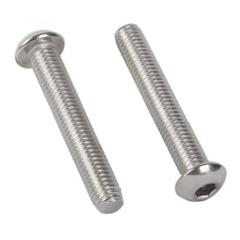 

230pcs M2 304 Stainless Steel Hex Socket Button Head Cap Bolts Screws Nuts Kit