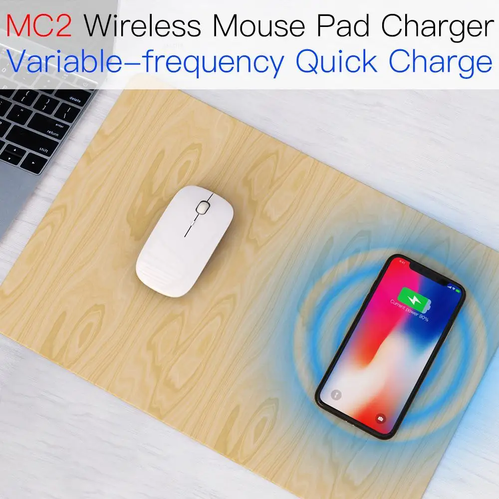 

JAKCOM MC2 Wireless Mouse Pad Charger Match to laptop computer office 365 ghost in the keyboard wrist rest pad mouse gamer