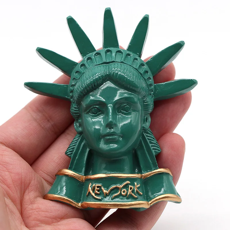 Магнитный Магнит на холодильник статуя свободы Нью Йорк США|Магниты холодильник|