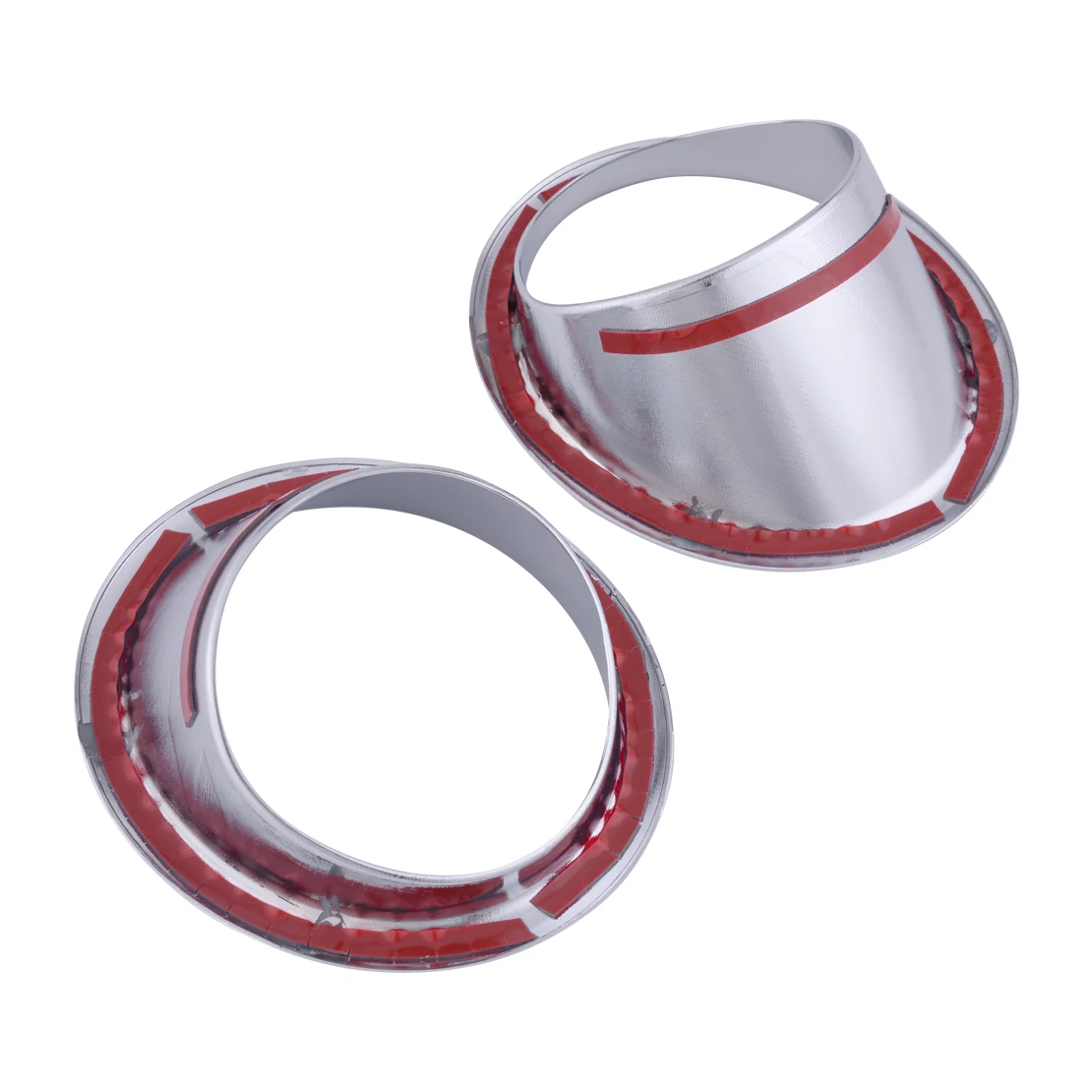 CITALL Car 2Pcs Chrome Front Fog Light Lamp Cover Trim ABS Fit For Ford Explorer 2011 2012 2013 2014 2015 | Автомобили и