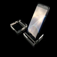5pcs hot sale acrylic mobile cell phone display stand phone bracket jewelry counter combination tray digital product holder rack