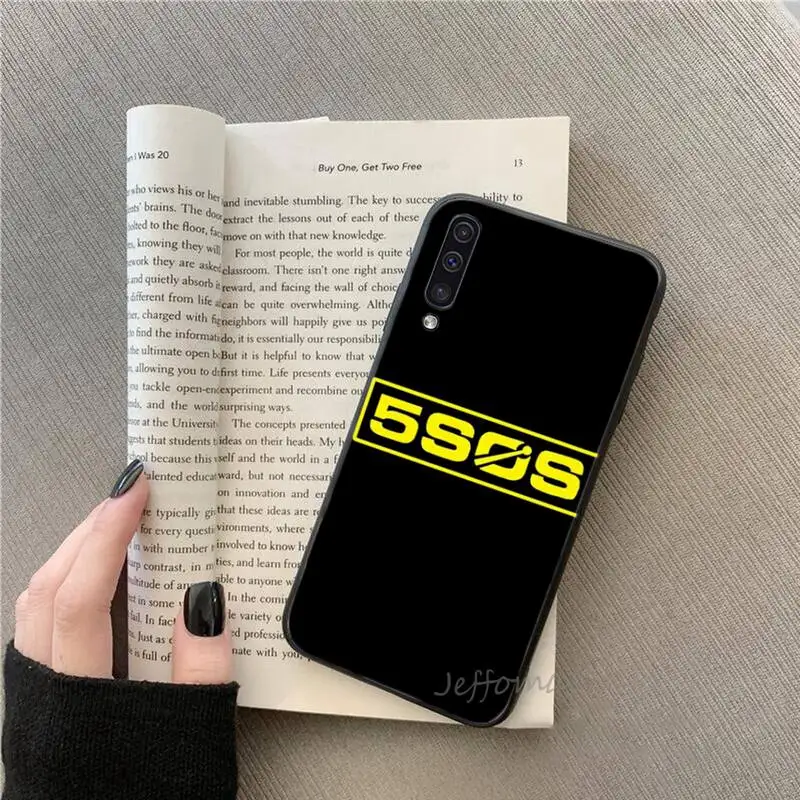 

5Sos band singer music Phone Case For Samsung galaxy S note 7 8 9 10 20 fe edge A 6 10 20 30 50 51 70 lite plus Soft Silicone