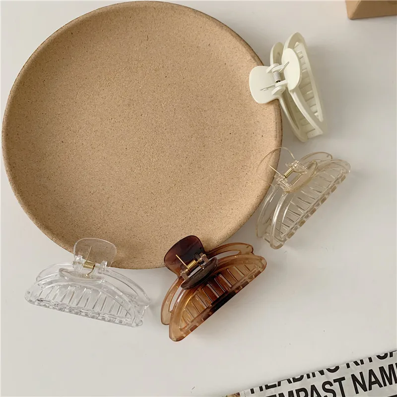 

INS Barrettes Women's Korean-Style Simple Retro Clip Head Grip Gap Former Red Temperament Shark Clip Hair Clip Headdress