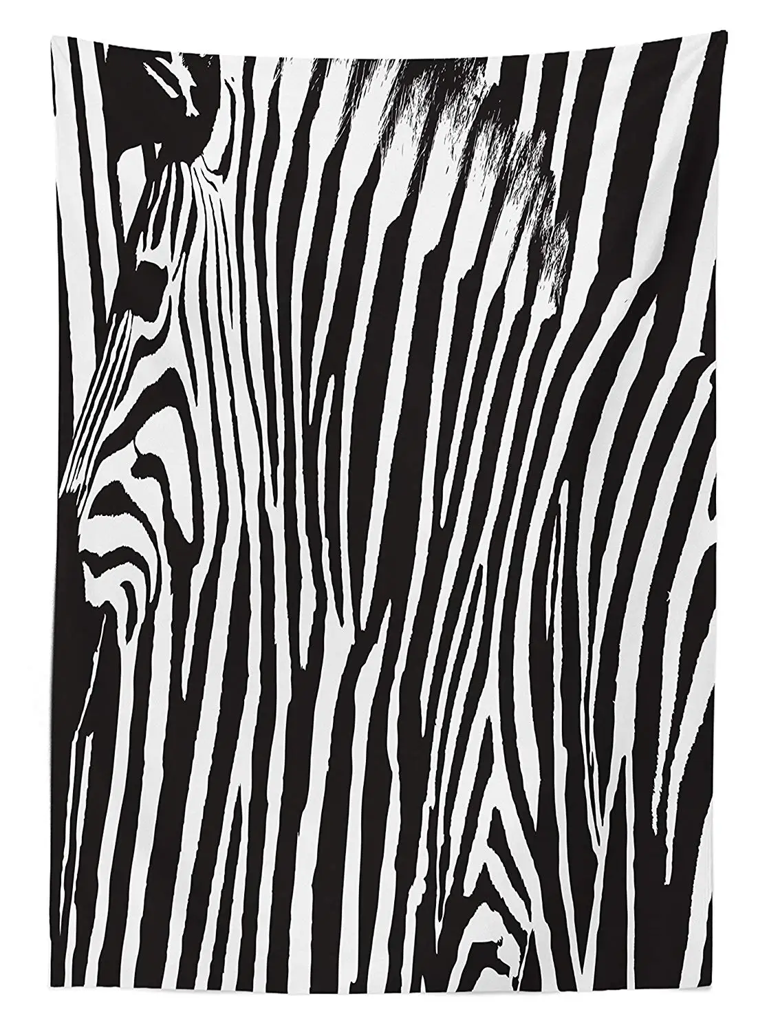 Зебра Декоративная скатерть дизайн животных смешивается над собой чтобы создать