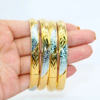 openable dubai two tone gold bracelet 64mm8mm width womens mens 1 piece gold bracelet africa europe ethiopian girls bridal
