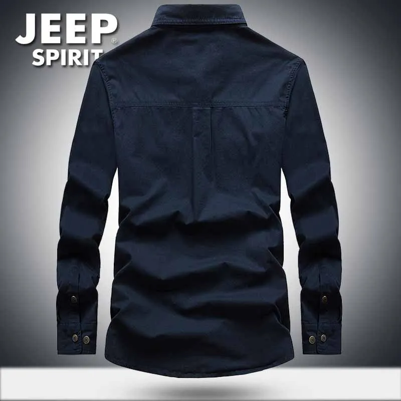 AFS ZDJP EEP рубашка для мужчин размера плюс M-5XL повседневные рубашки Camisa брендовые рубашки мужская клетчатая рубашка в стиле милитари для мужчин свободные