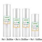 YUMYTH 4 рулона Еда пакеты для вакуумного упаковщика не содержащего бисфенол-вакуум-закаточная машина упаковочные мешки для хранения Sous сумки рулонов T248