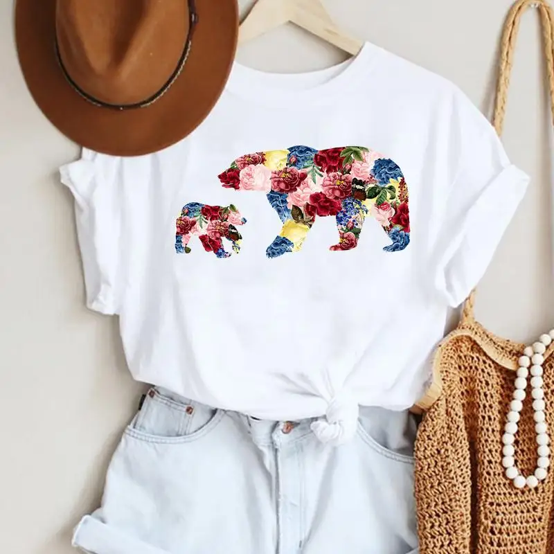 

Одежда для женщин, мама, мама, стильные милые трендовые футболки, мультяшный модный топ с коротким рукавом и принтом, футболка с графическим ...