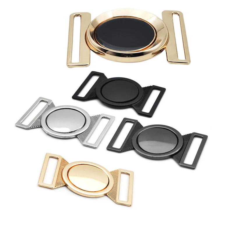 

Metal Belt Clasp Buckle 25mm/50mm Hasp Fastener for Sewing Wind Coat Down DIY Webbing Strap Buckle Clip Garment Accessories