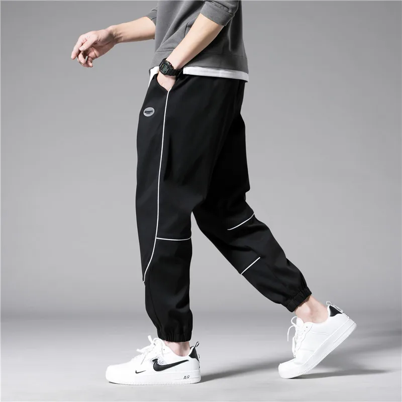 

2022 Streetwear Men Pants Fashion Harajuku Drawstring Sweatpants Harem Pants