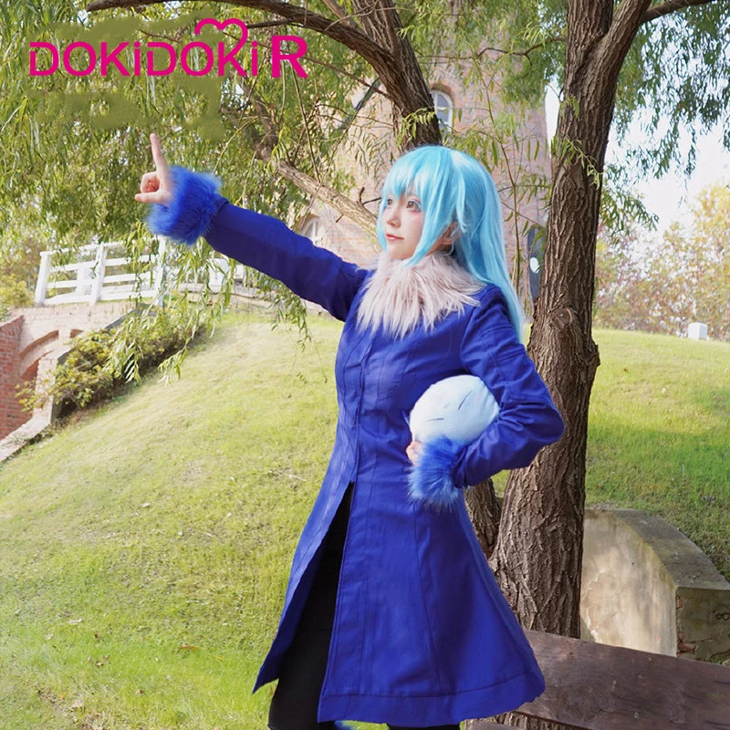 DokiDoki R аниме косплей что раз я перевоплотился в слизи римуру буря костюм мужчины