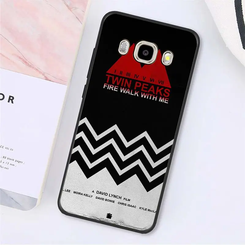 MaiYaCa чехол Добро пожаловать в Твин Пикс чехол для телефона для samsung Galaxy J7 J6 J8 J4 J4Plus J7 DUO J7NEO J2 J7 Prime