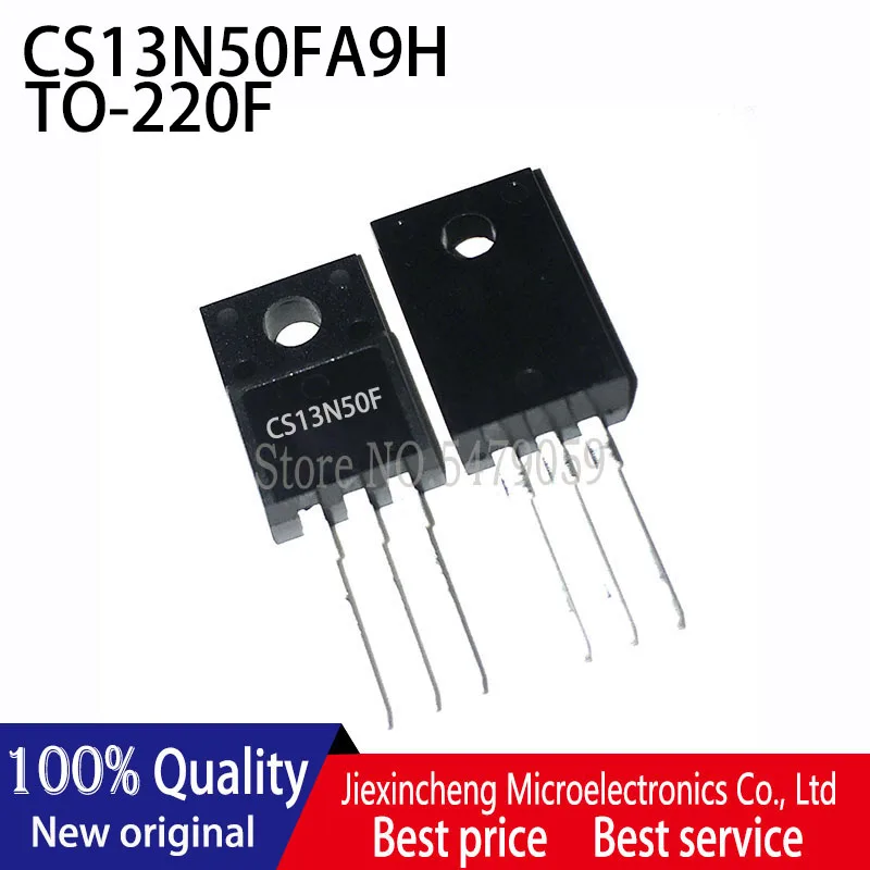 10 шт. CS13N50F CS13N50FA9H 13N50 TO 220F 13A 500V MOSFET новый оригинальный|Запасные части| |