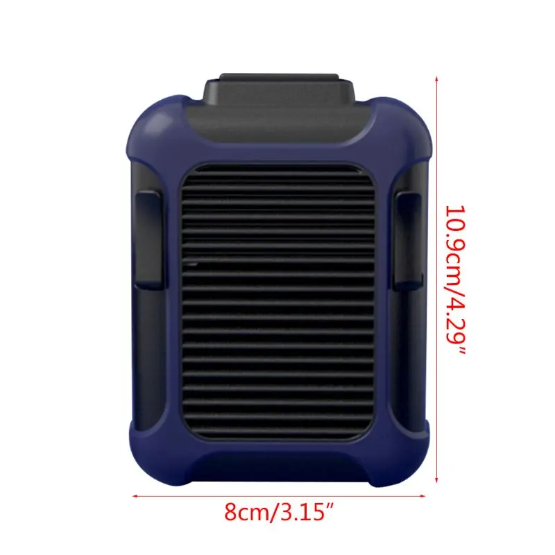 

USB Mini Fan Rechargeable Waist Clip Fan with 3-Level Speed, Adjustable Wind Direction, Portable Fan for Outdoor Camping