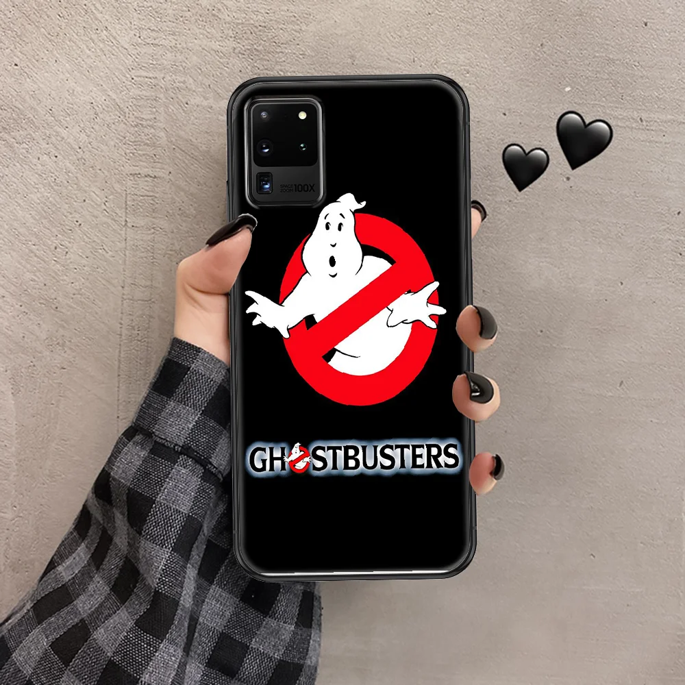 

GhostBusters Phone case For Samsung Galaxy Note 4 8 9 10 20 S8 S9 S10 S10E S20 Plus UITRA Ultra black fashion cover luxury