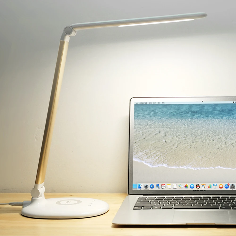 8 Вт Светодиодная настольная лампа с ночным освещением складной Уход за глазами 3