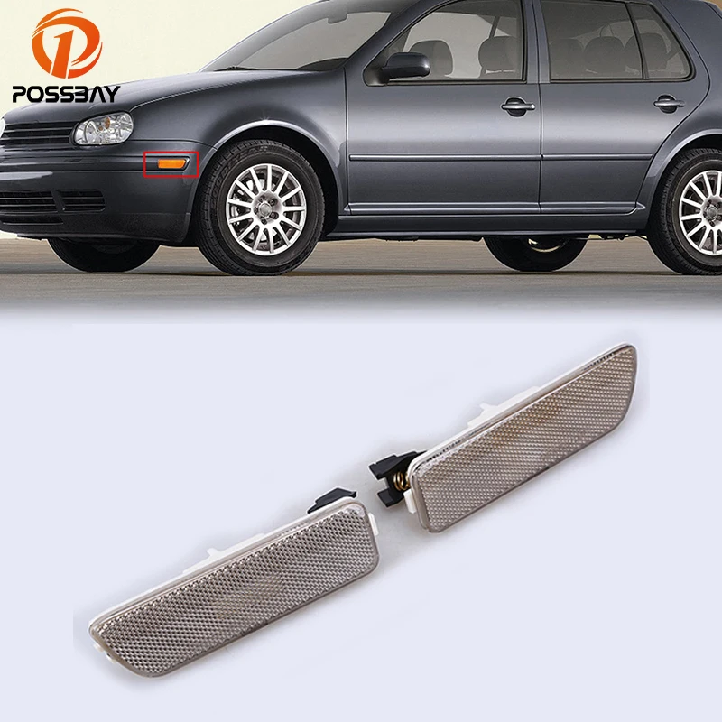 POSSBAY на передний бампер для автомобильного стайлинга Боковой габаритный фонарь