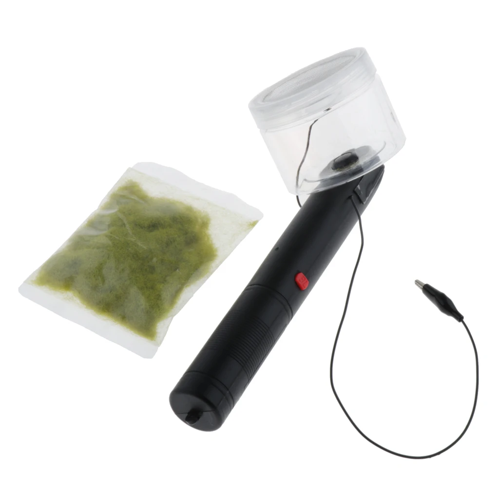 Aplicador port&aacute;til para m&aacute;quina de flocado de c&eacute;sped, herramienta para hacer Flocado de c&eacute;sped para plantas-3