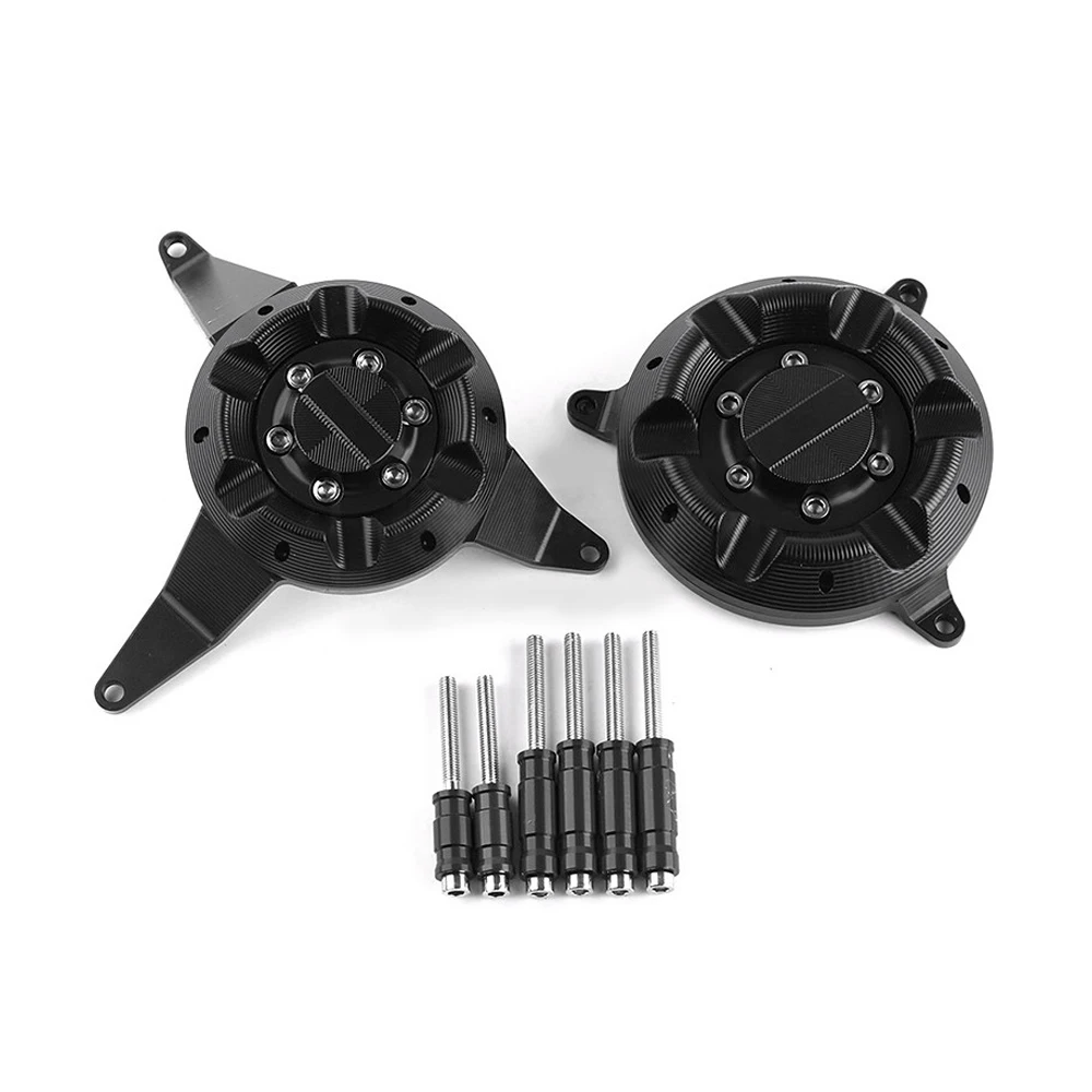 Защитная крышка двигателя CNC мотоцикла защита от падения слайдеры для Kawasaki Z900 2017