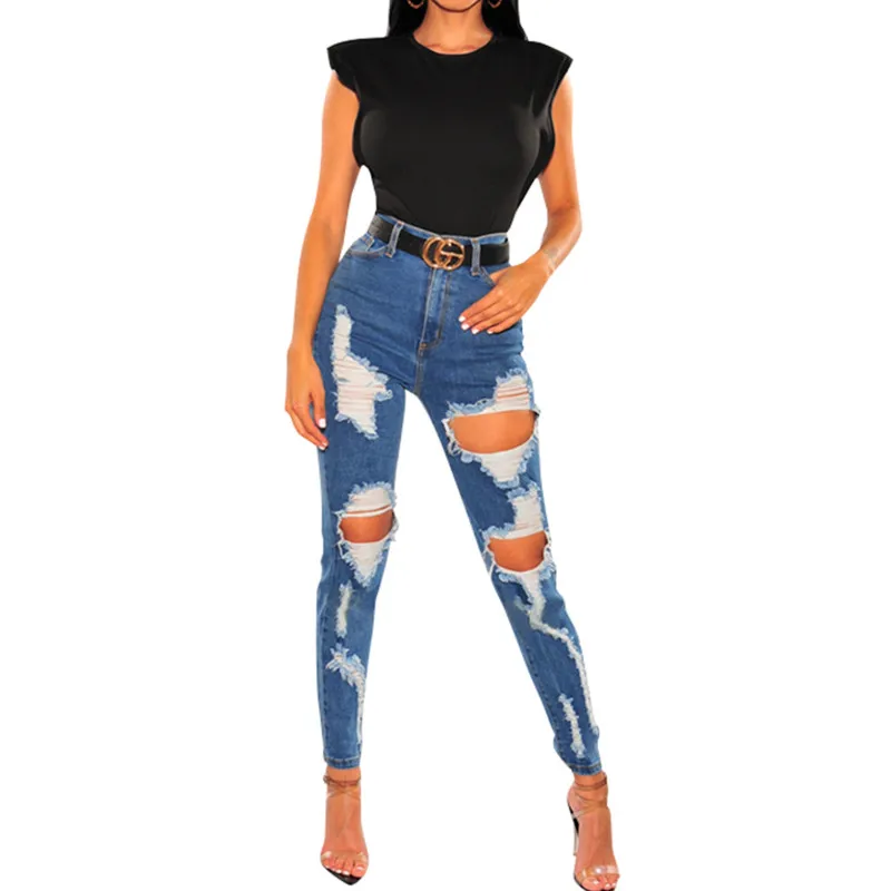 

Women Solid Color Tight Bodysuit Summer 2021, Sleeveless Slim Round Neck Triangle Crotch Jumpsuit Daily Wear