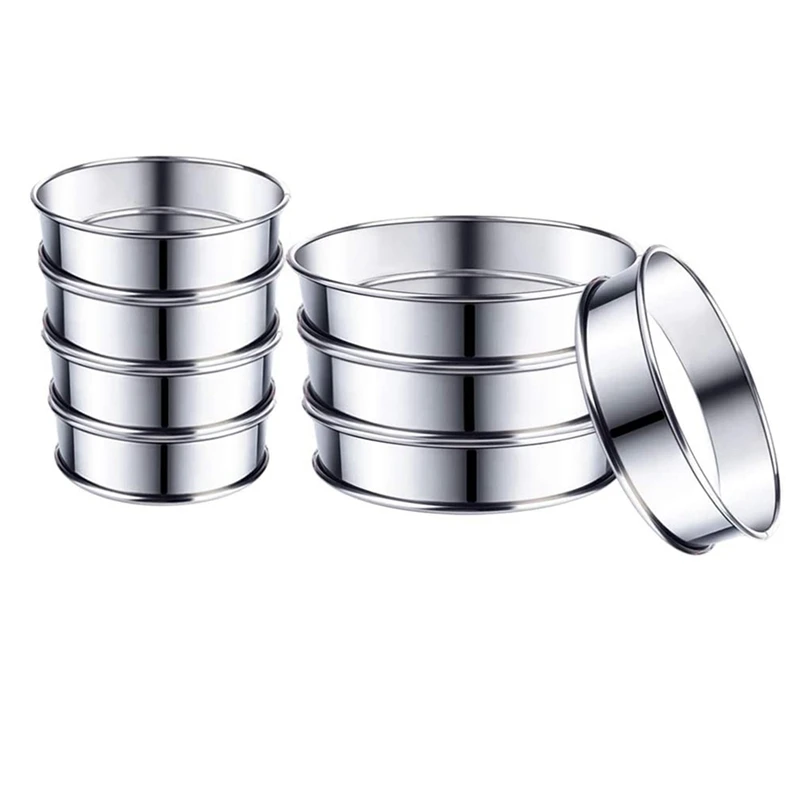 

Круглая форма для выпечки торта, из нержавеющей стали, 8 шт.