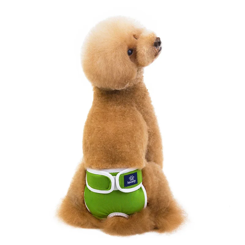 Собака физиологические трусы S-XXL пеленки моющиеся женские собака шорты