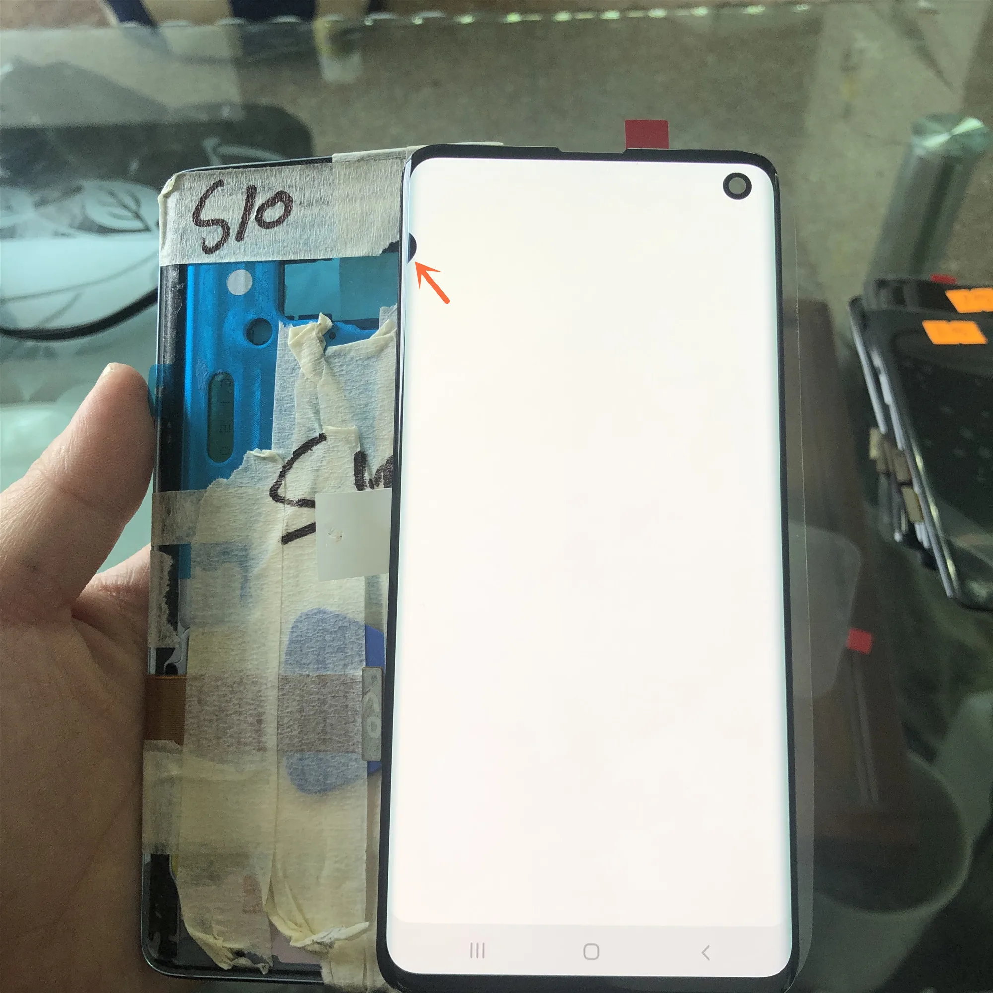 Супер AMOLED ЖК дисплей для SAMSUNG Galaxy S10 LCD G9730 + Plus G9750 сенсорный экран дигитайзер