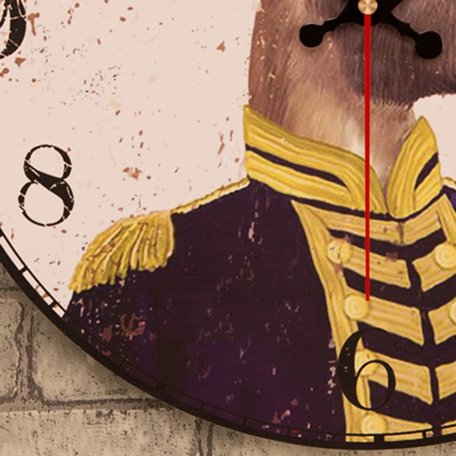 Классические настенные часы в стиле ретро для спальни классические деревянные