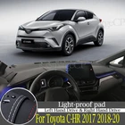 Высококачественная кожаная приборная панель с защитой от проколов и светильник из сшитого полиэтилена для Toyota CHR 2017-2020 C HR Тюнинг автомобилей аксессуары