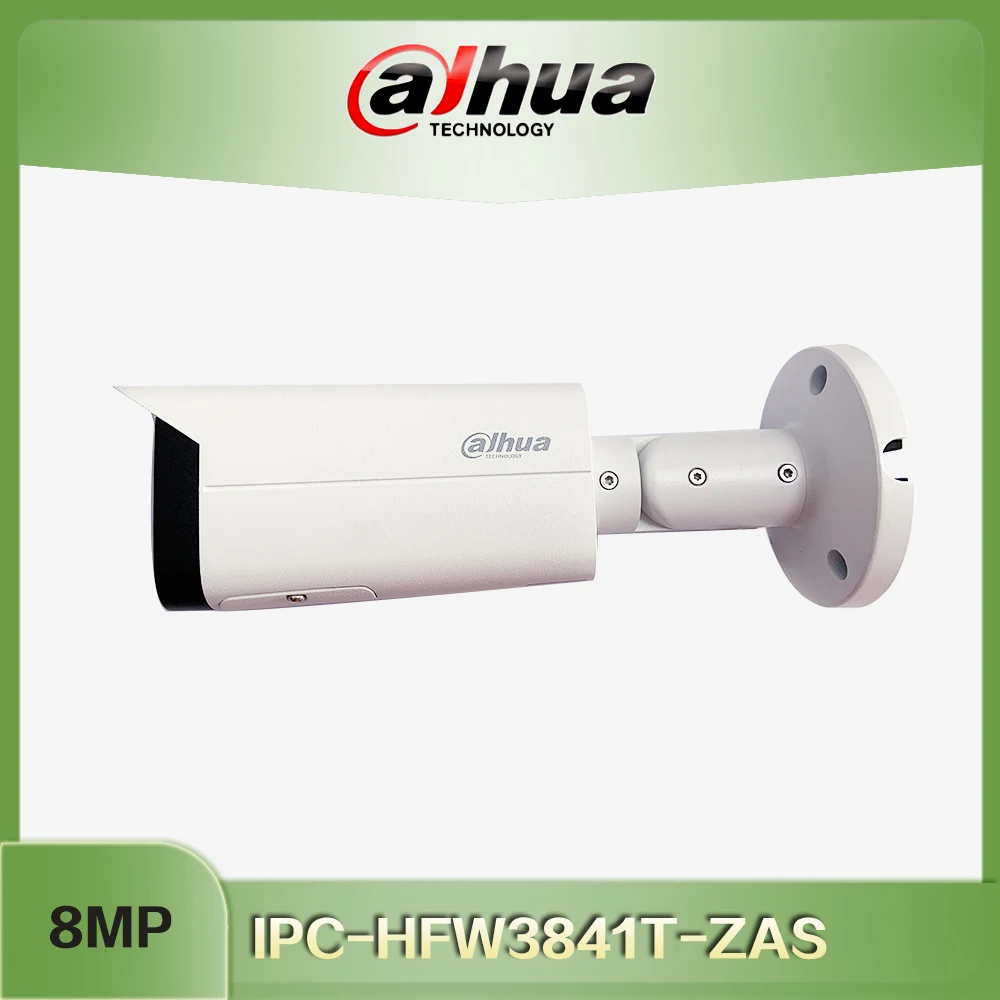 

Dahua IP Camera 5X Zoom IPC-HFW3841T-ZAS 8MP IR Bullet WizSense Network Camera Intelligent detection Abnormality detection