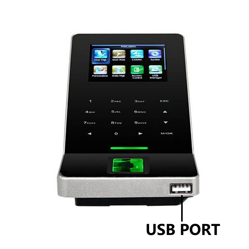 2 4 дюймовый ЖК Wi-Fi TCP/IP RS485 Usb биометрический контроль доступа по отпечатку пальца